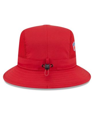 Men's Red Tampa Bay Buccaneers 2025 Sideline Bucket Hat