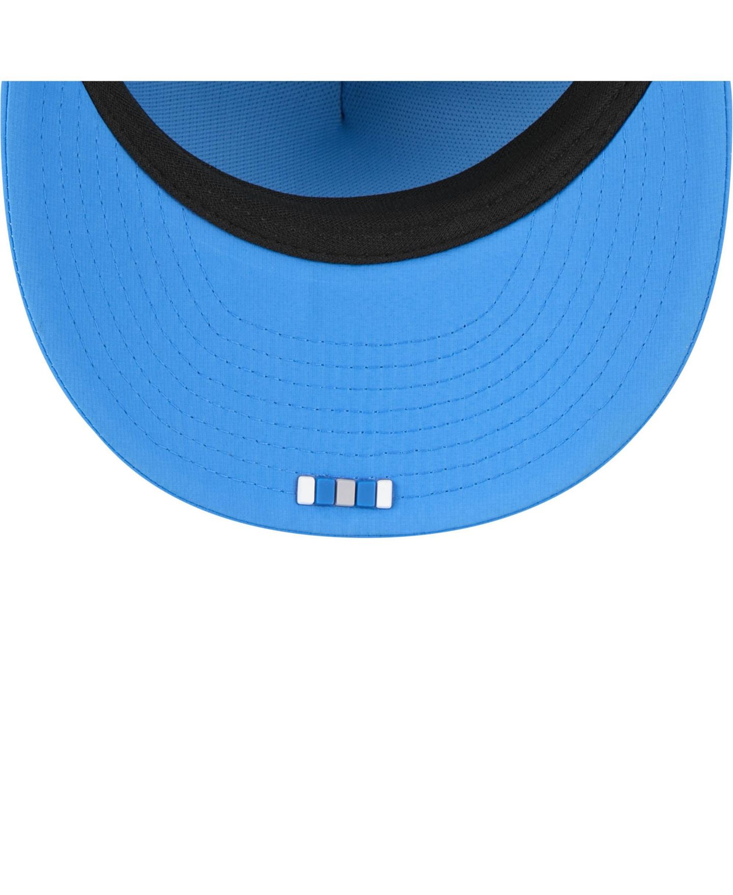 Мужская кепка New Era Blue Detroit Lions 2025 Sideline Retro Crown 59FIFTY Fitted Hat — фото 2