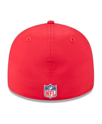 Men's Red Kansas City Chiefs 2025 Sideline Retro Crown 59FIFTY Fitted Hat