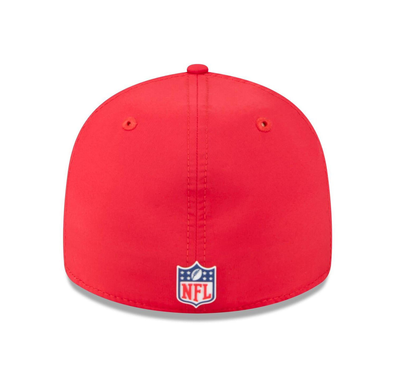 Men's Red Kansas City Chiefs 2025 Sideline Retro Crown 59FIFTY Fitted Hat