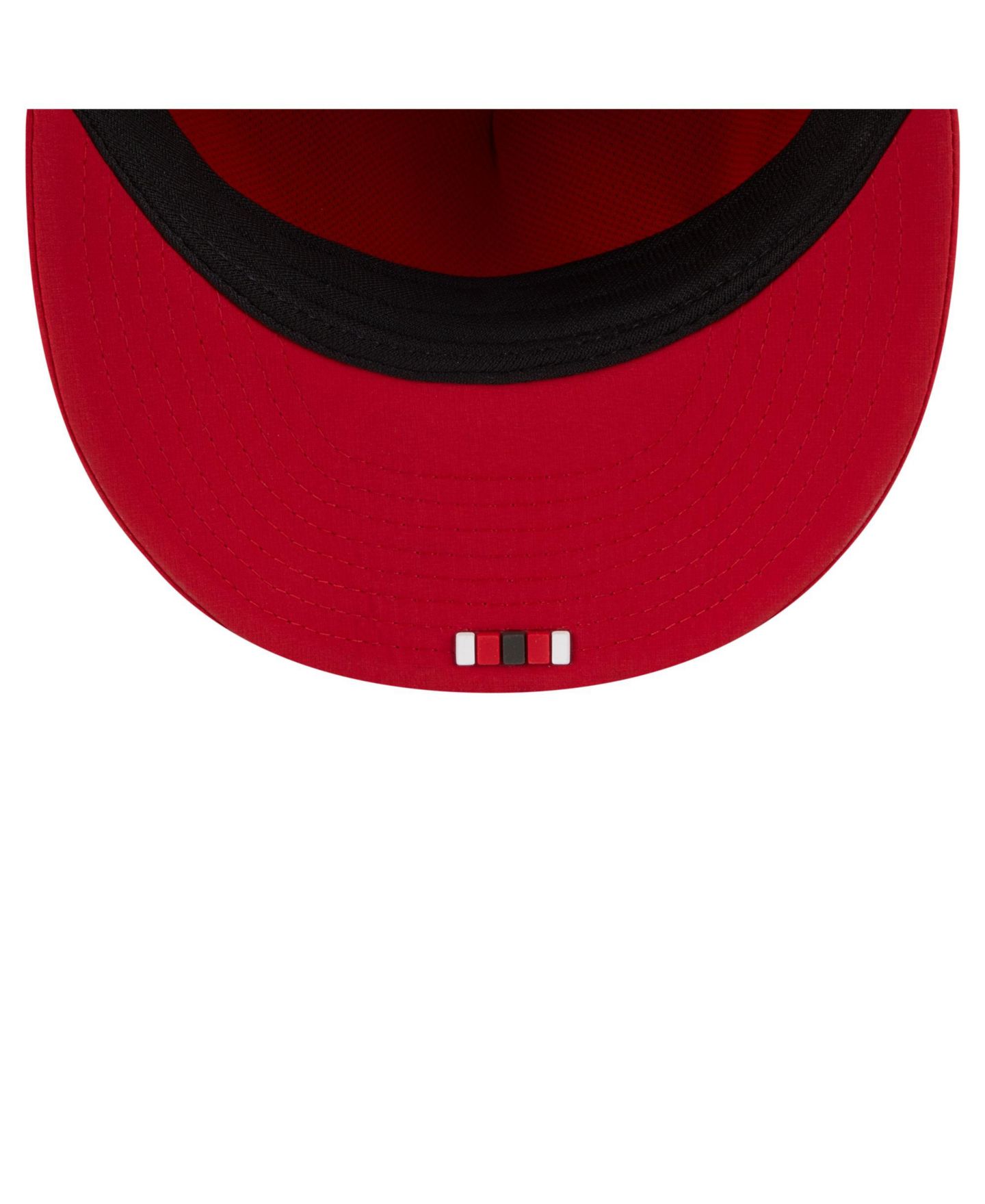 Мужская кепка New Era Red Tampa Bay Buccaneers 2025 Sideline Retro Crown 59FIFTY Fitted Hat — фото 2