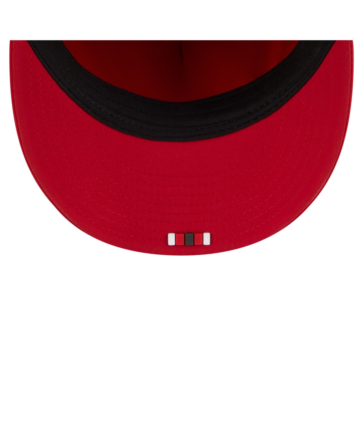 New Era Men's Red Tampa Bay Buccaneers 2025 Sideline Retro Crown 59fifty Fitted Hat In Red