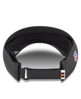 Men's Black Cincinnati Bengals 2025 Sideline Visor Hat