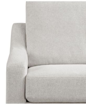 53.5" Polyester Hampstead Convertible Twin Sleeper Loveseat