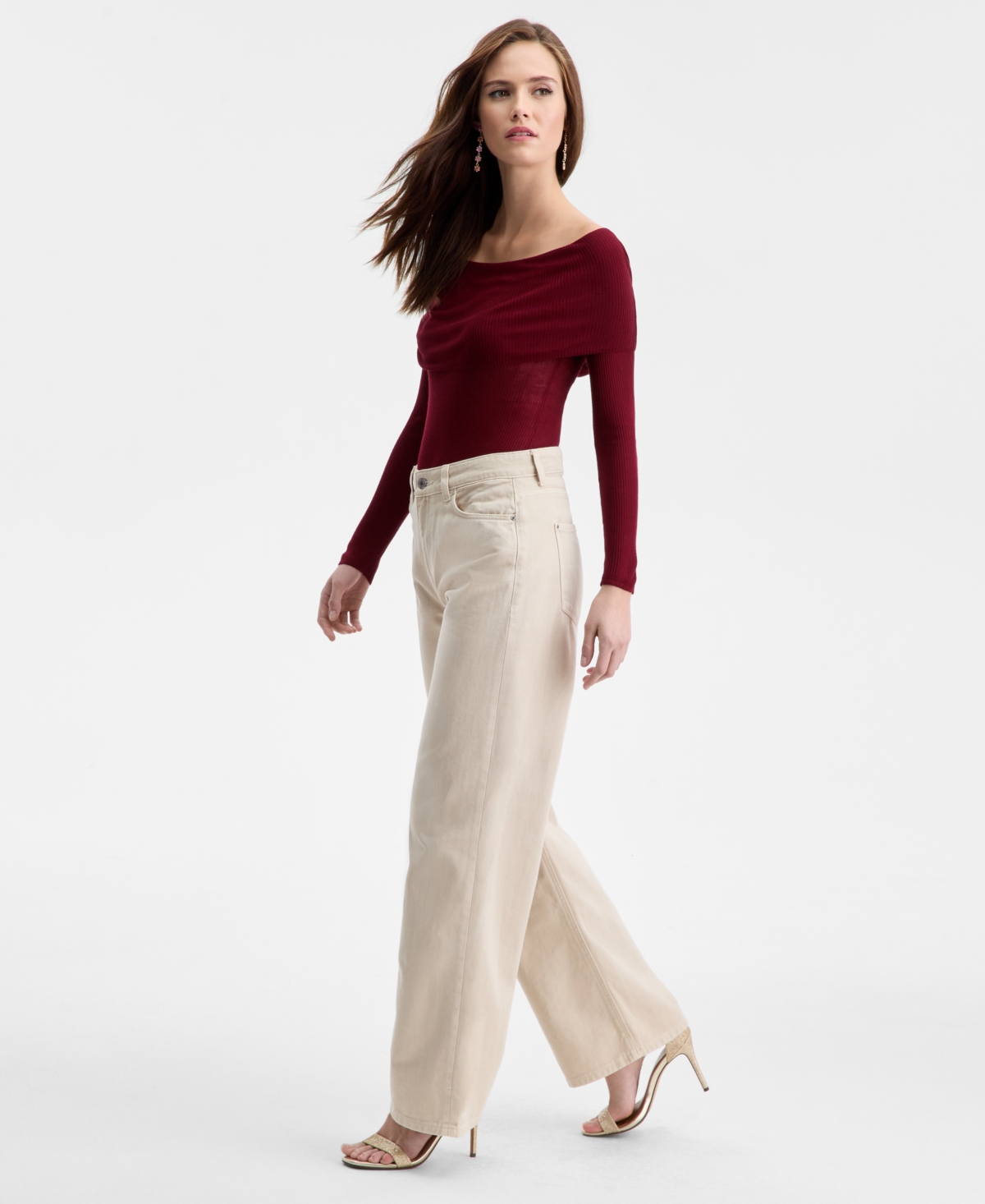 Guess Women's Wide-leg Jeans In Multi