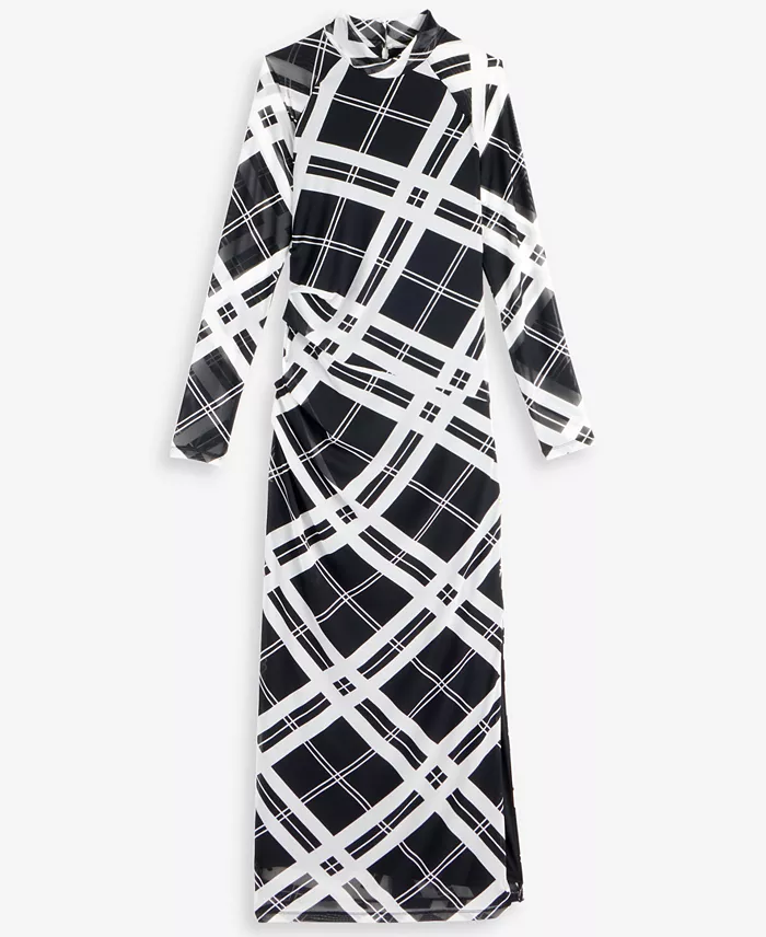 Women's Side-Ruched Maxi Dress - thumbnail 5