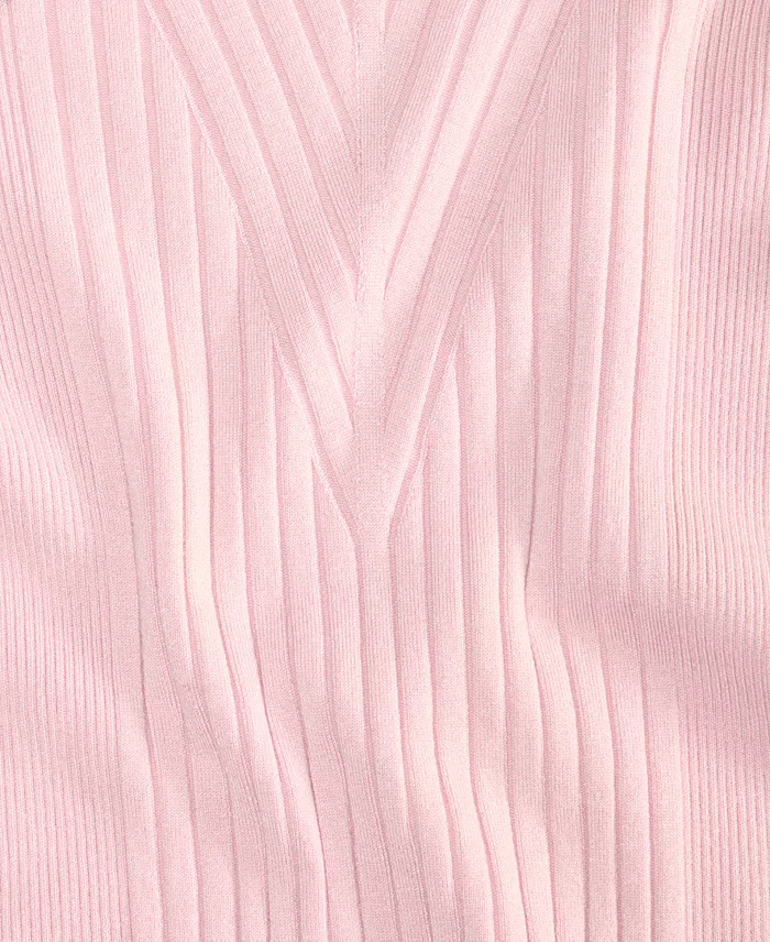 Women's Detail Ribbed Mock Neck Sweater - thumbnail 3