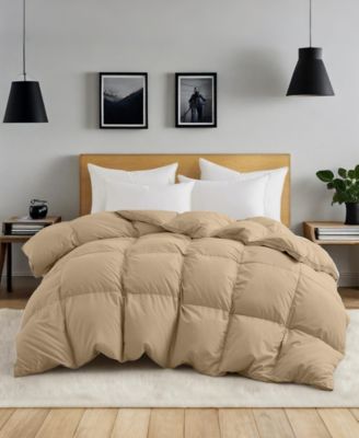 Buttery Soft Goose Down Feather Comforter, Twin