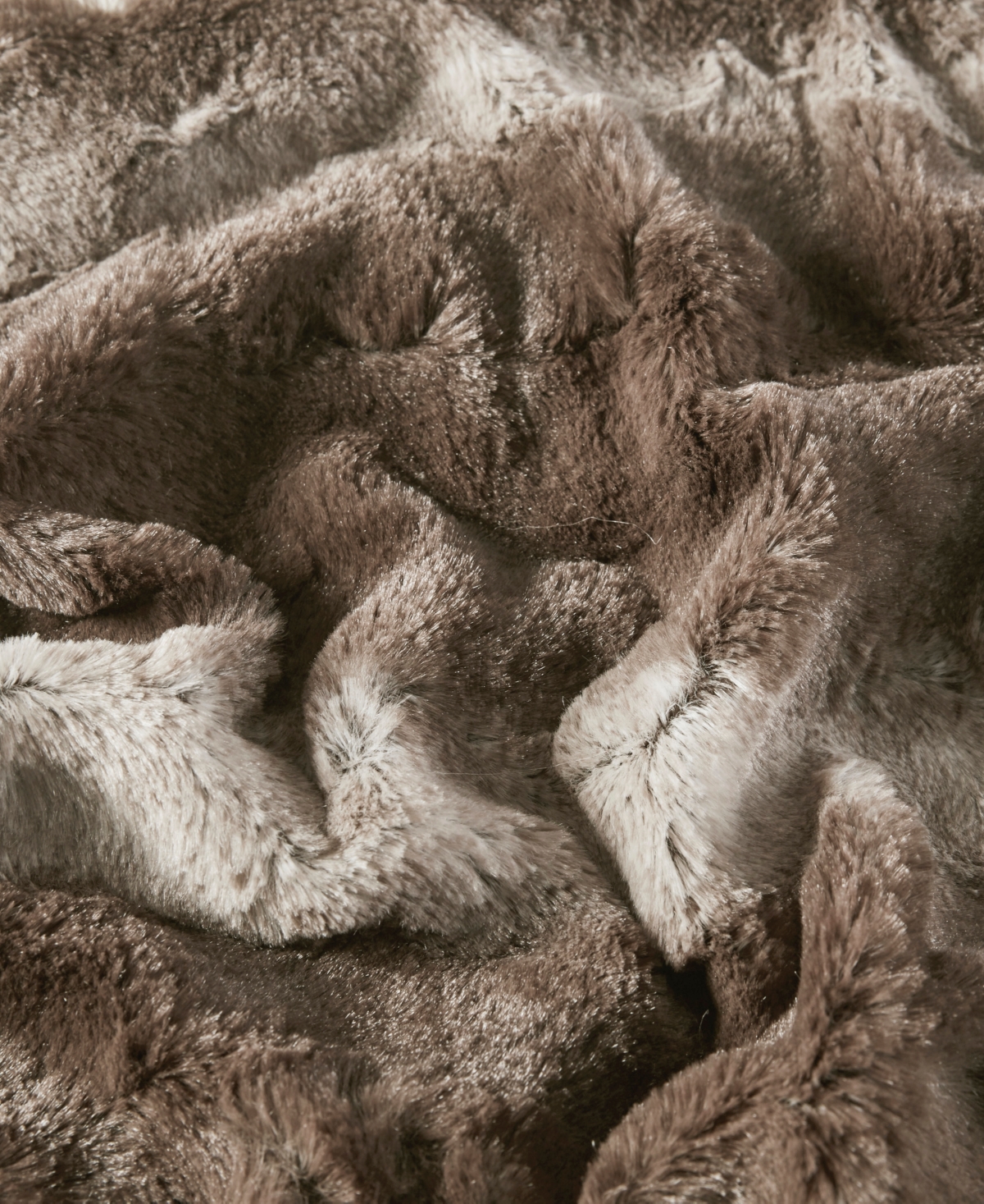 Madison Park Zuri Faux-fur Throw, 50" X 60" In Multi