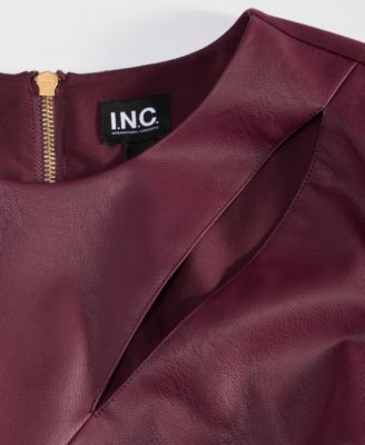 Plus Size Mixed-Media Dress, Macy's Exclusive