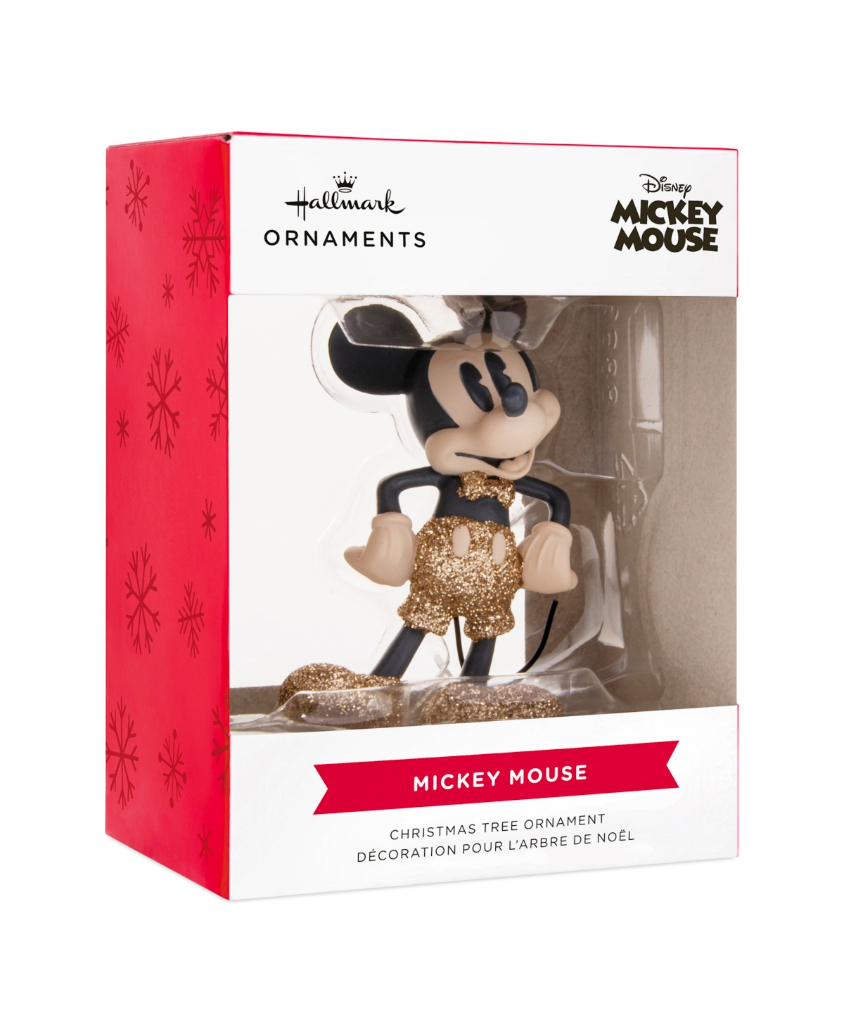Hallmark Disney Mickey Mouse Sparkling Christmas Tree Ornament In Multi