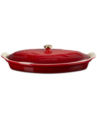 Le Creuset - Stoneware Heritage 1.7-Qt Fish Baker with Cover