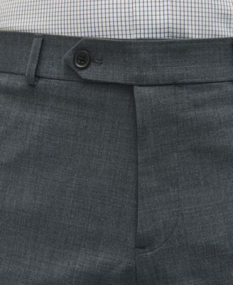 Men's Classic-Fit Stretch Wool Blend Suit Separates Pant 