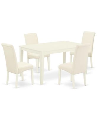Dining Room Set Linen White