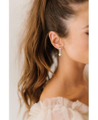 Serenade Pearl and Crystal Earrings