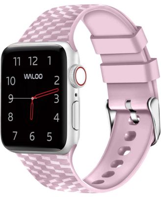 Carbon Fiber Silicone Replacement Band for Apple Watch