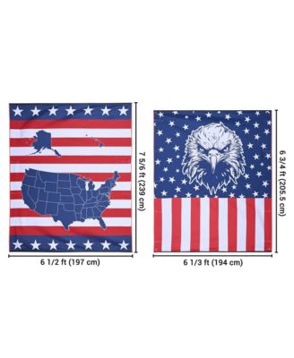 6.5x7.8 Ft Carside Awning Replacement Fabric with Side Wall Roof Rack Overland