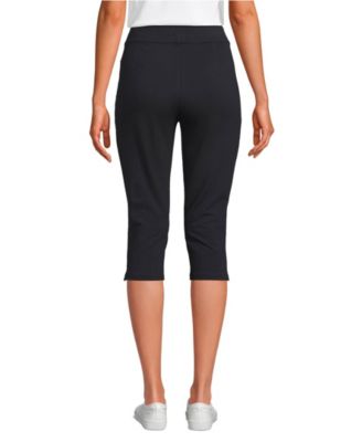 Women's Petite Starfish High Rise Pintuck Capri Pants