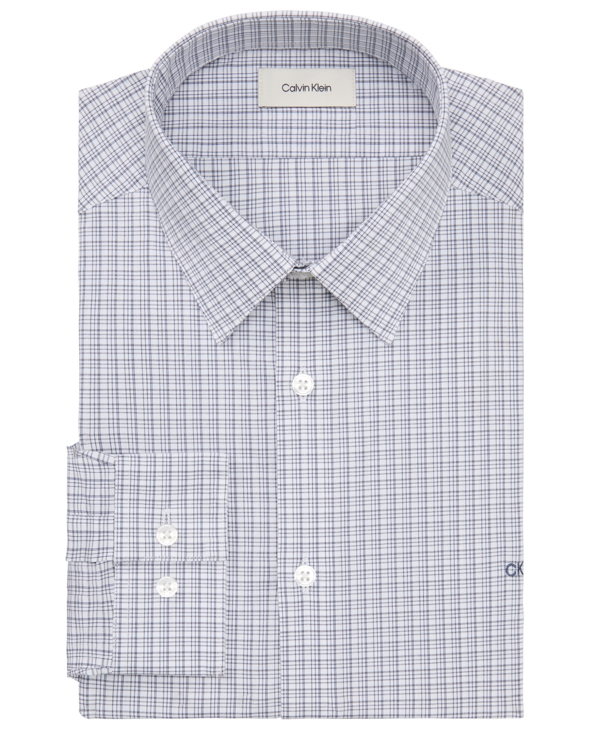 Calvin Klein Men's Stretch Collar Slim Fit Dress Shirt
