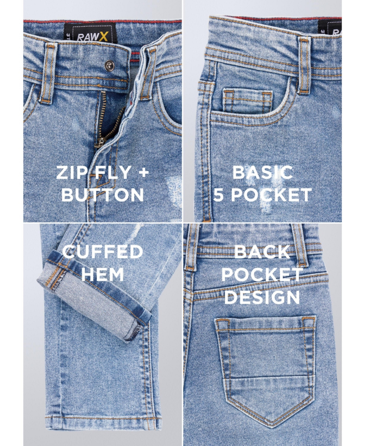 Xray Toddler Boys Jeans 2T-4T