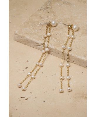 Lara Pearl Drop Earrings