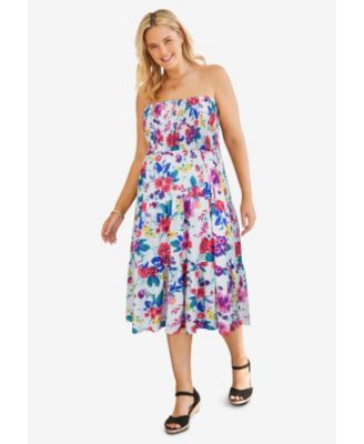 Plus Size Convertible Dress To Skirt