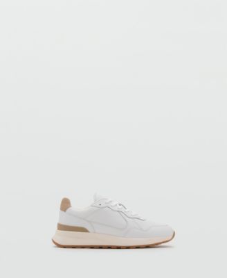 Men's Leather Mixed Sneakers