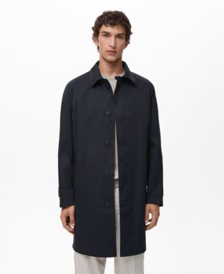Men's Classic Water-Repellent Trench Coat