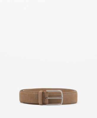 Men's Suede Leather Belt