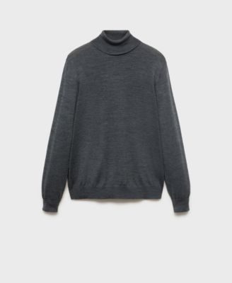 Men's Wool Turtleneck Sweater