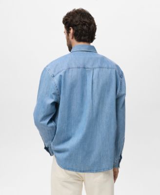 Men's Denim Pocket Overshirt