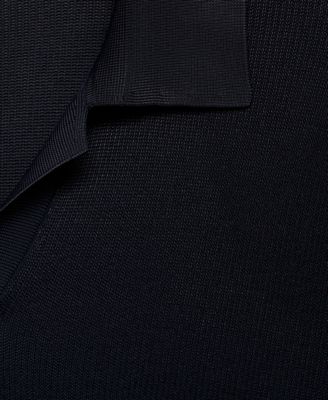 Men's Fine-Knit Cotton Polo Shirt