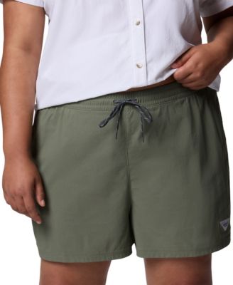 Plus Size Rugged Water Comfort Stretch Shorts