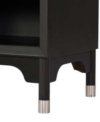 Forma 26" Solid Wood 1-Drawer Nightstand with Touch Light