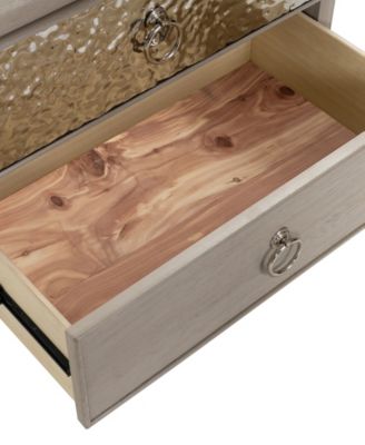 Fable 24" Solid Wood 2-Drawer Nightstand with USB Port