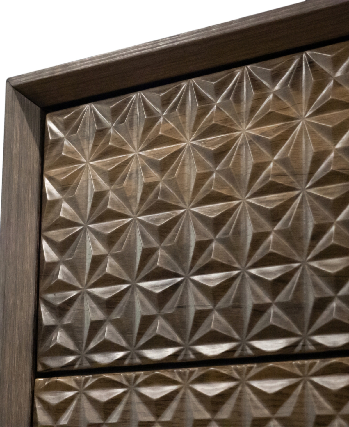 Furniture of America Orelo 24.5" Wood 2-Drawer Nightstand