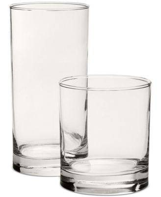 Double Old-Fashioned & Highball Glasses, Set of 8, Exclusively at Macy's