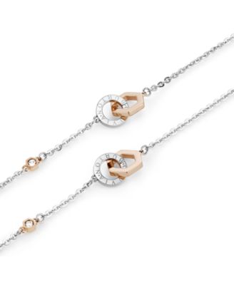 Interlink Two Tone Stainless Steel Gift Set