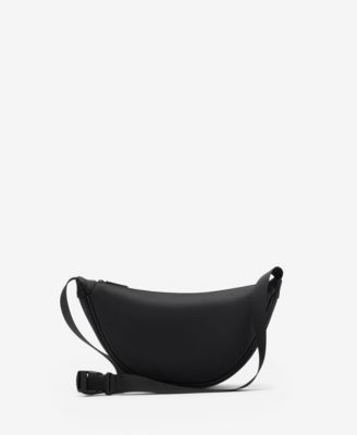 MANGO - Men'sRubberizedShoulderBag