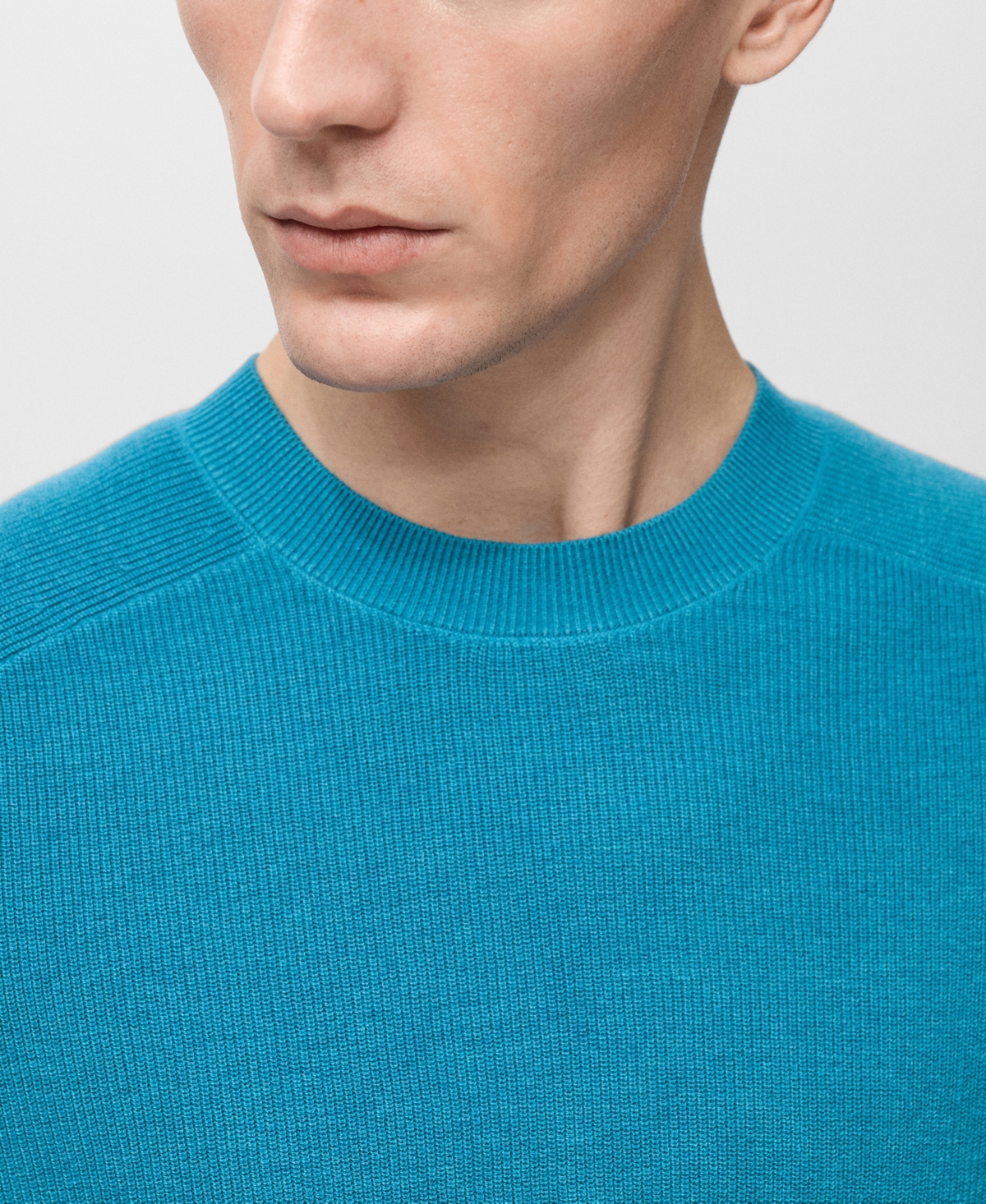 Mango Men's Fine-Knit T-Shirt