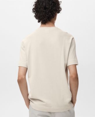 Men's Cotton Fine-Knit T-Shirt