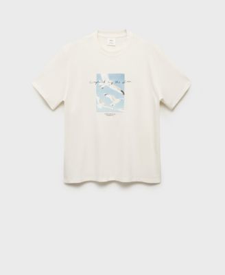 Men's Printed Patch T-Shirt