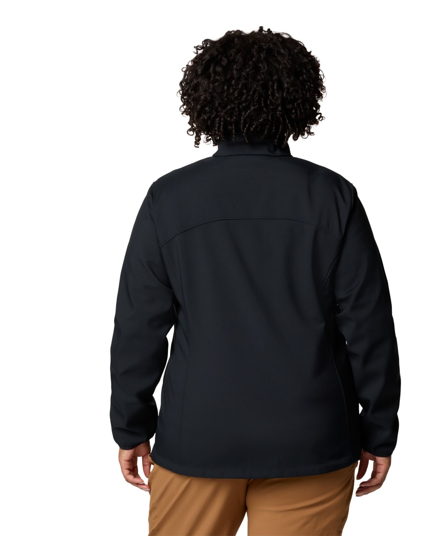 Женская куртка Columbia Plus Size Kruser Ridge III Softshell, цвет: Чёрный — фото 5
