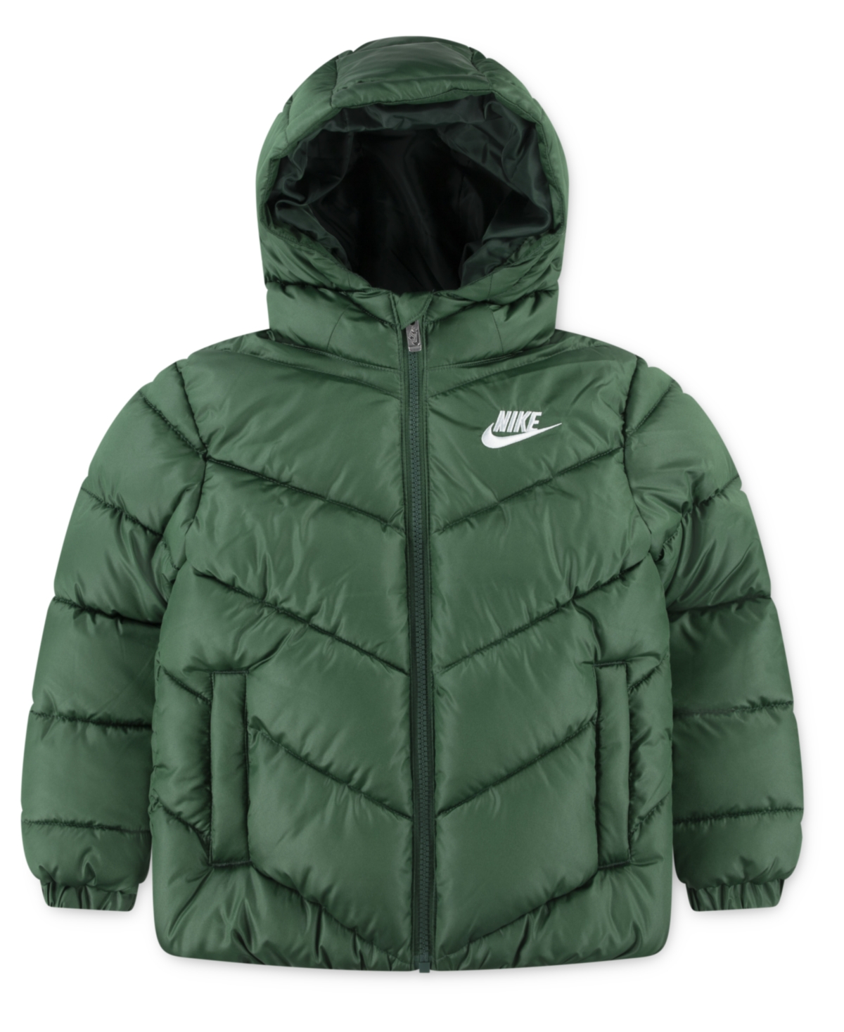 Nike Toddler And Little Boys Neutral All Day Play Puffer Jacket In Green