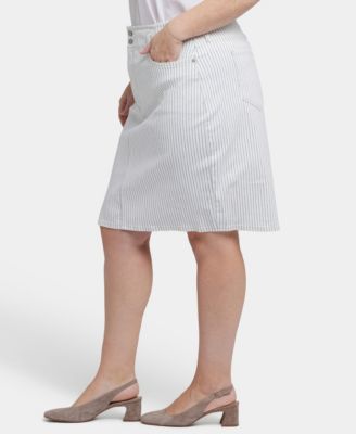 Plus Size High Waist Skirt