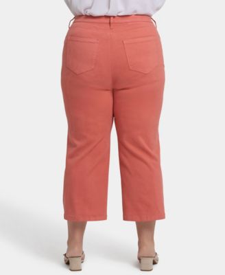 Plus Size Coco Relaxed Wide Leg Crop Pants