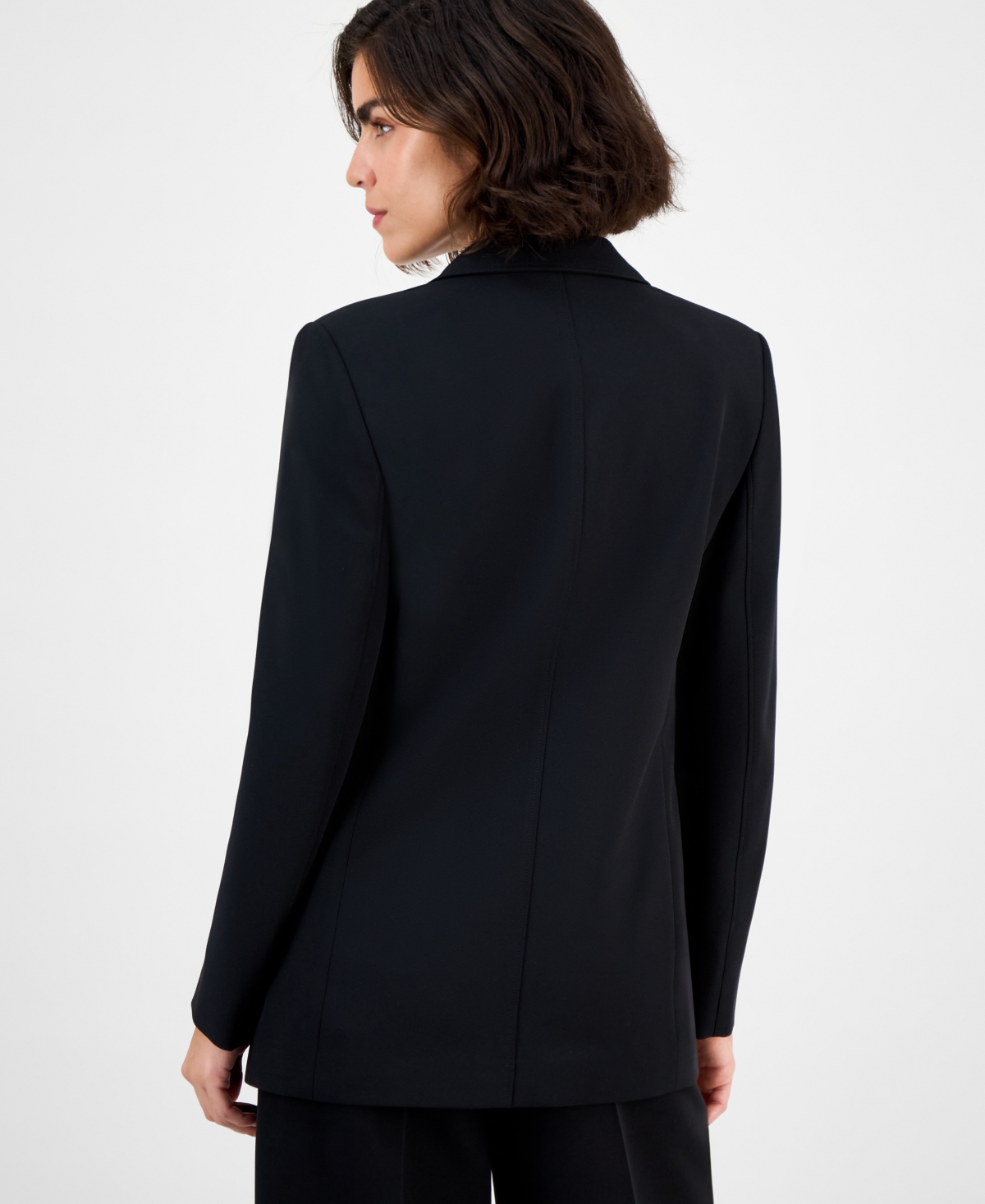 Hugo Boss Women's One-button Blazer In Black