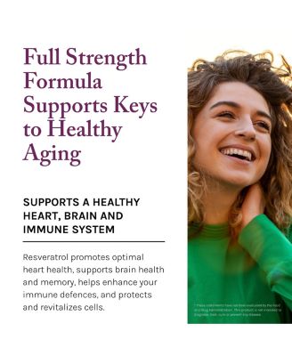 NUTRITION Resveratrol 1,000mg, 60 CT