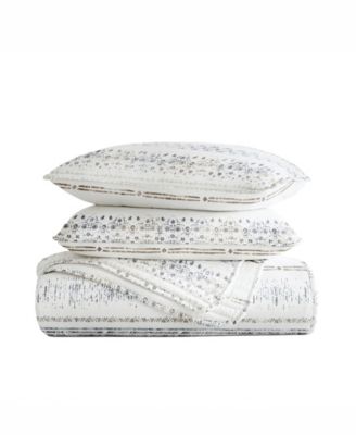 Relic Stripe Reversible 2-Pc. Quilt Set, Twin/Twin XL