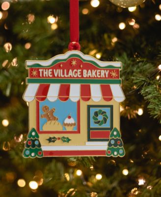 2025 Gold-Plated Enameled Bakery Ornament, 2nd Edition